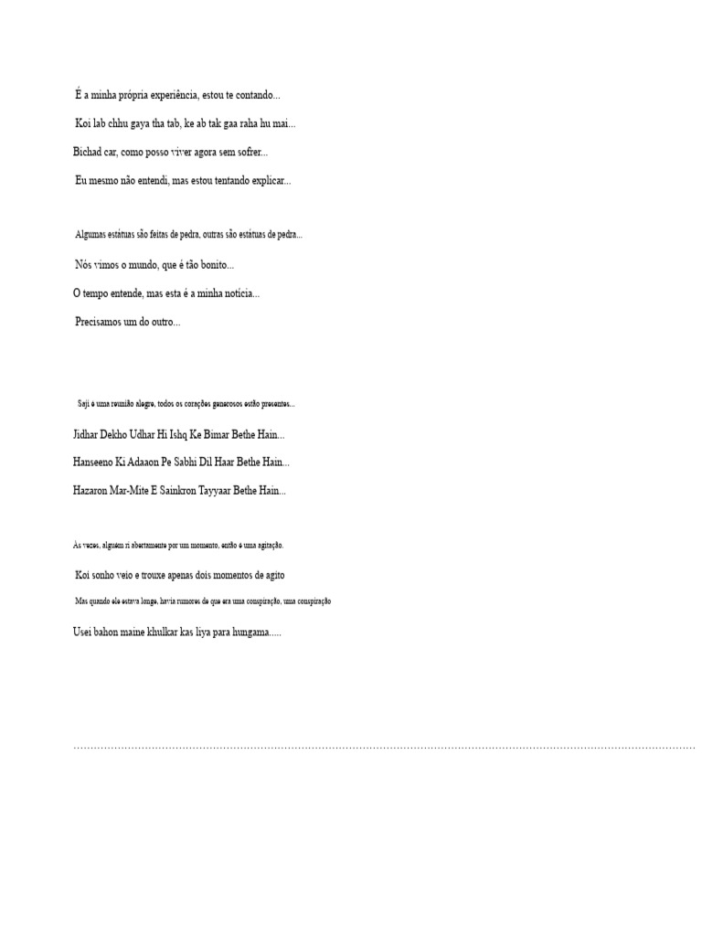 Reflexões sobre Amor e Saudade | PDF | Amor