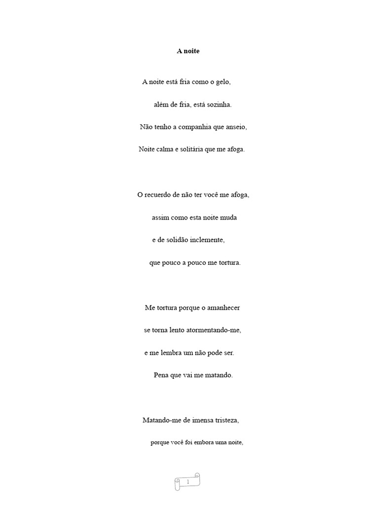Reflexões sobre Solidão e Amor Perdido | PDF | Amor | Alma