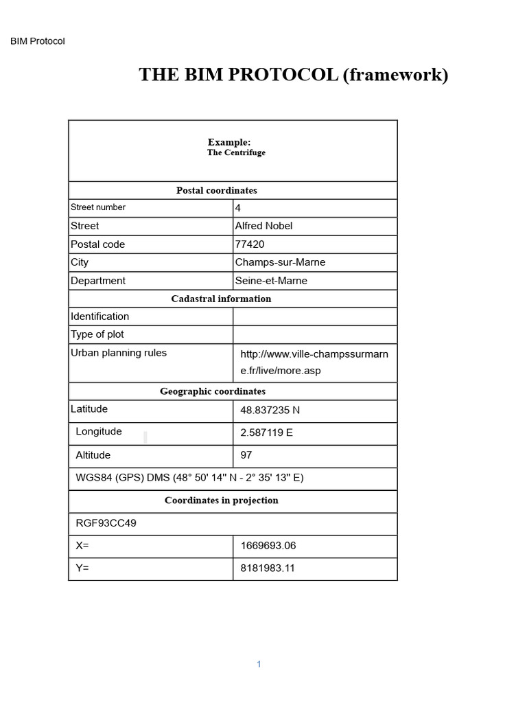 BIM Protocol for University Renovation Project | PDF | Building ...