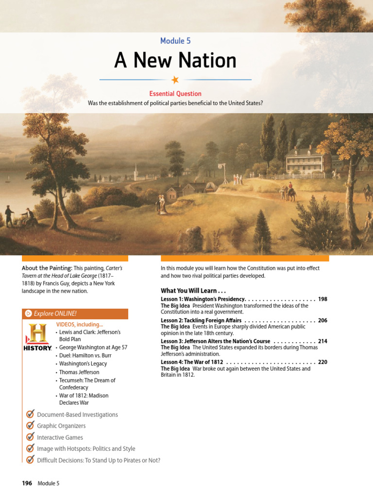 Textbook+MODULE+5+US+History+ (2) | PDF | Alexander Hamilton | Thomas ...