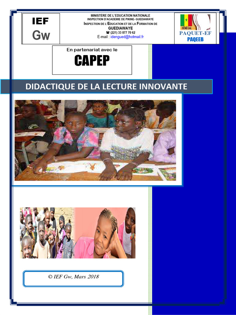 Didactique de la Lecture Innovante | PDF | Livres | Linguistique
