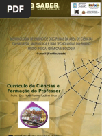 Currículo de Ciências e Formação do Professor