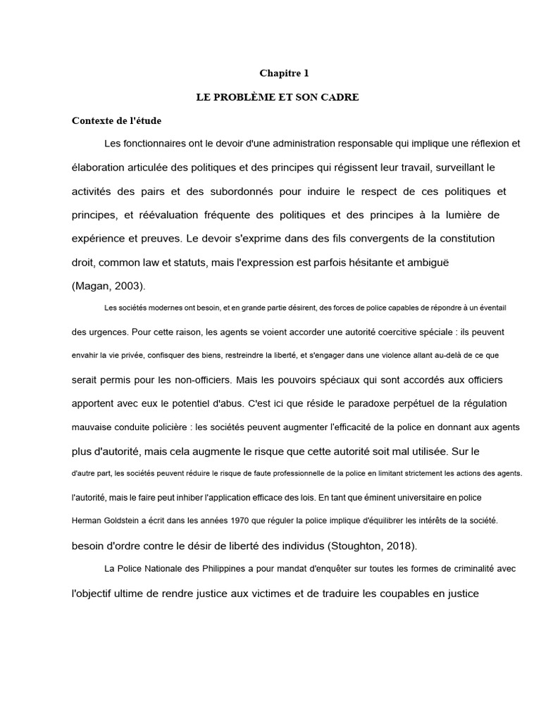 Efficacité des Enquêteurs de Police PNP | PDF | Crimes | Crime et violence