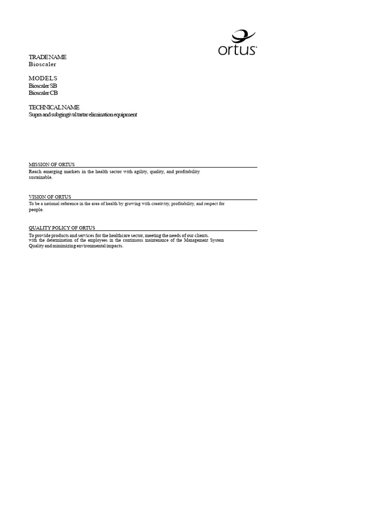 p025 Mu 001 User Manual Bioscaler Rev.04 | PDF | Electrical Connector ...