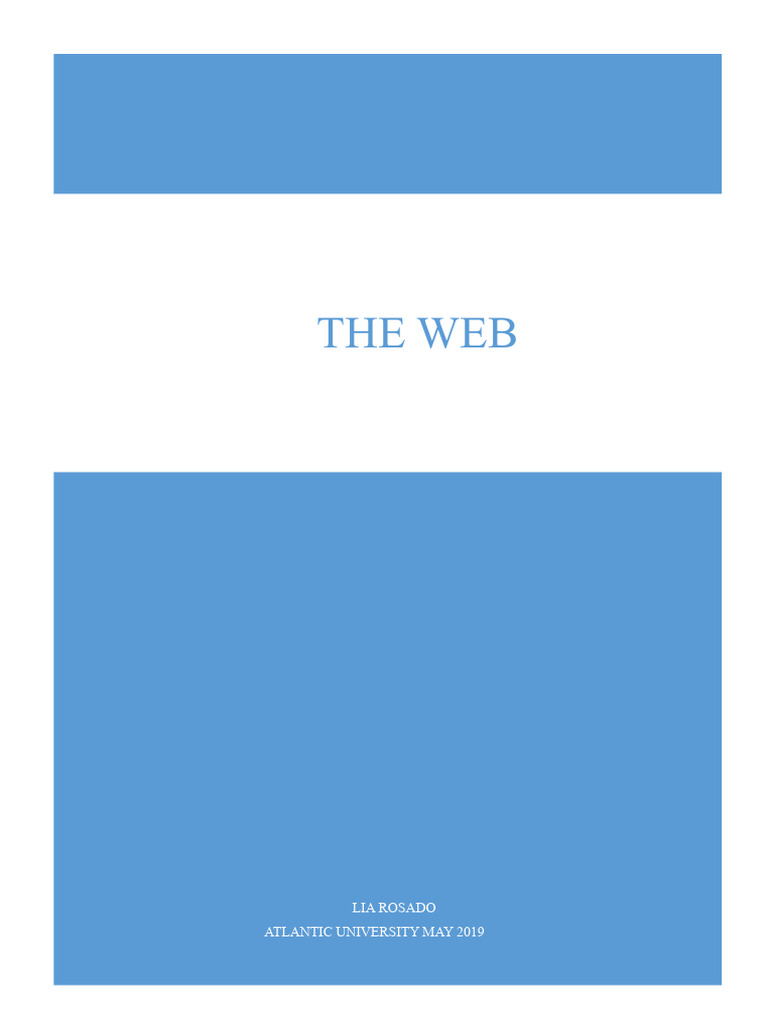 Evolution of the Web: A Historical Overview | PDF | World Wide Web ...