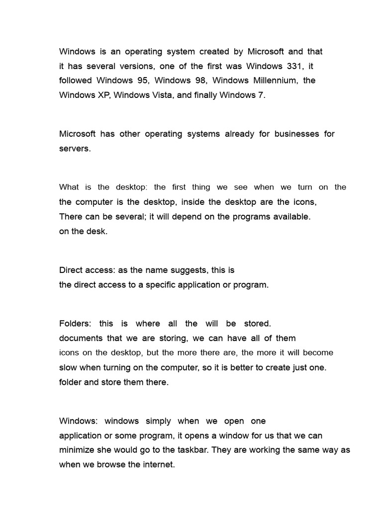 Overview of Windows | PDF