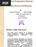 Web Service Architecture