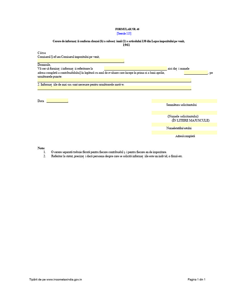 Forma Nr. 46 | PDF