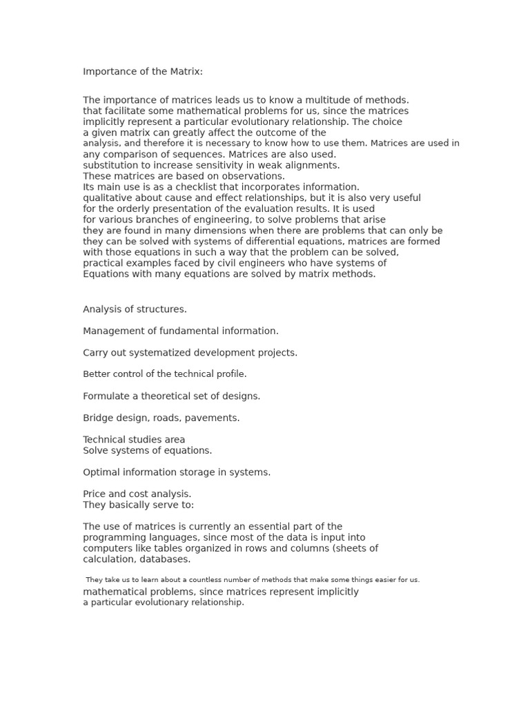 Matrix Applications in Engineering | PDF | Matrix (Mathematics ...
