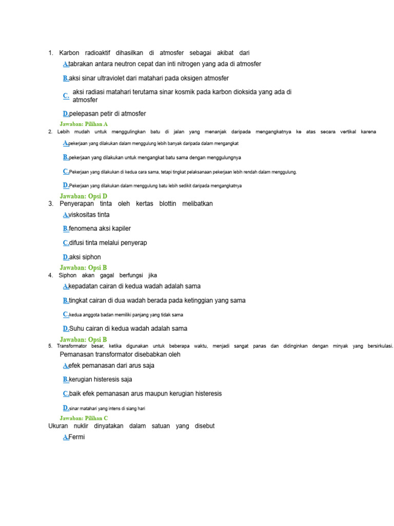 Pengertian Opsid dalam Ilmu Fisika | PDF