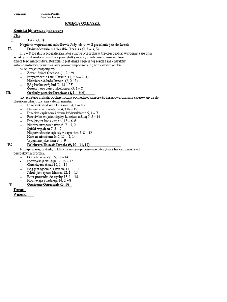 Schemat Kostny | PDF