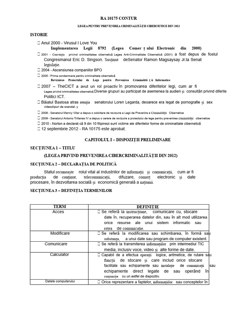 RA 10175 Contur | PDF