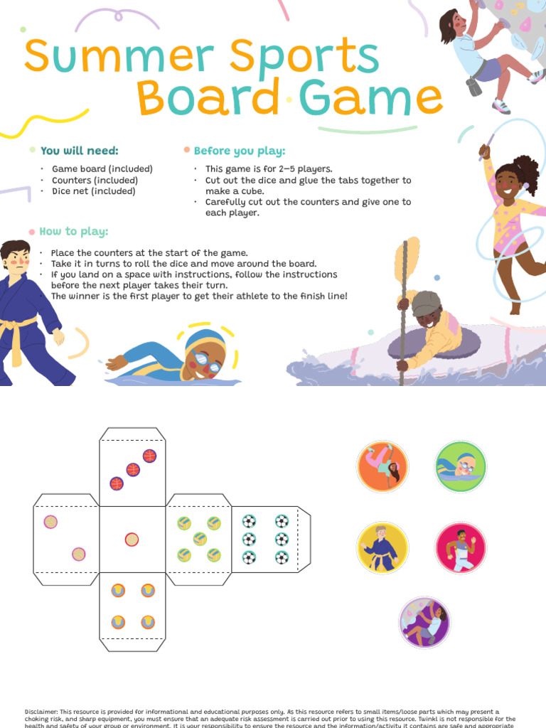 T BG 1716477144 Summer Sports Board Game Ver 1 | PDF