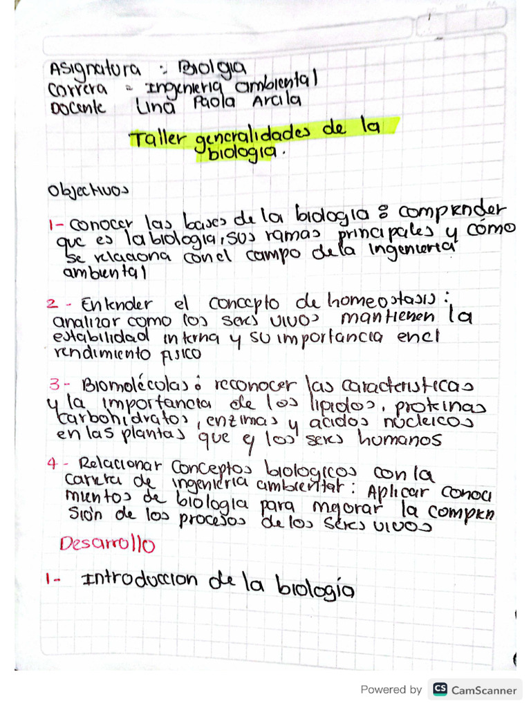 Generalidades de La Biologia | PDF