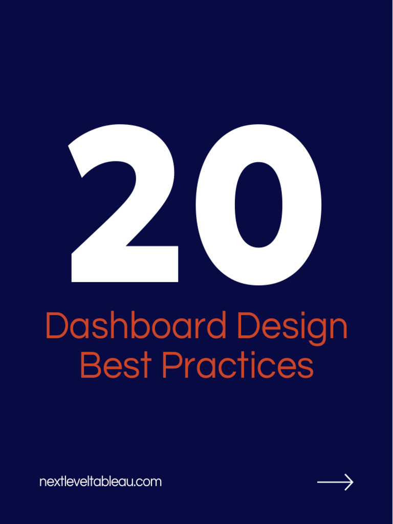 20 Dashboard Design Best Practices-1 | PDF | Usability | Performance ...
