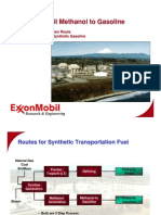 Methanol To Gasoline - ExxonMobil English