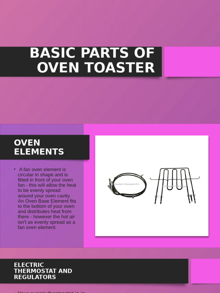 Key Components of an Oven Toaster | PDF