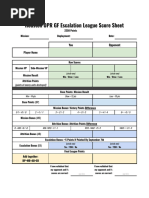 JEPES Score Summary for LCPL Johnson | PDF
