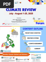 Daily Weather Forecast for the Philippines | PDF | Monsoon | Rain