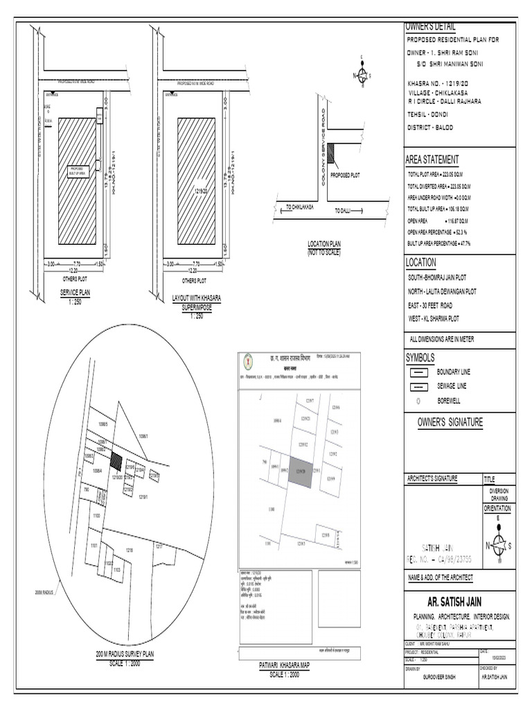 Residential Service Plan and Area Statement | PDF