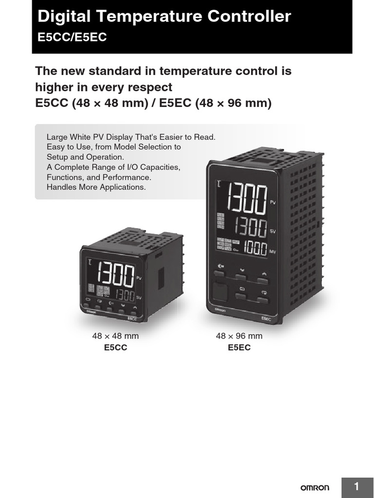 Digital Temperature Controller Overview | PDF | Electrical Engineering ...