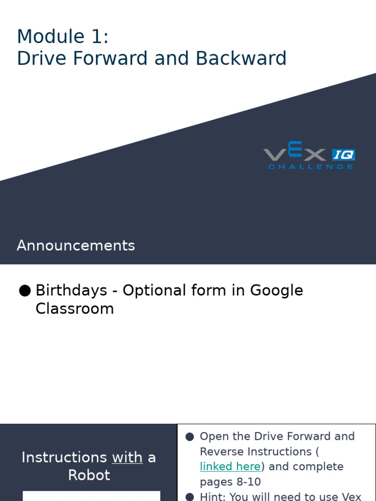 Robot Coding: Drive & Screenshot Tasks | PDF