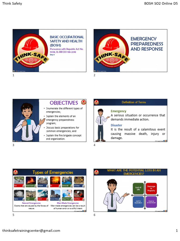 Think Safe-Online Bosh d4 Final | PDF | Emergency Management | Emergency