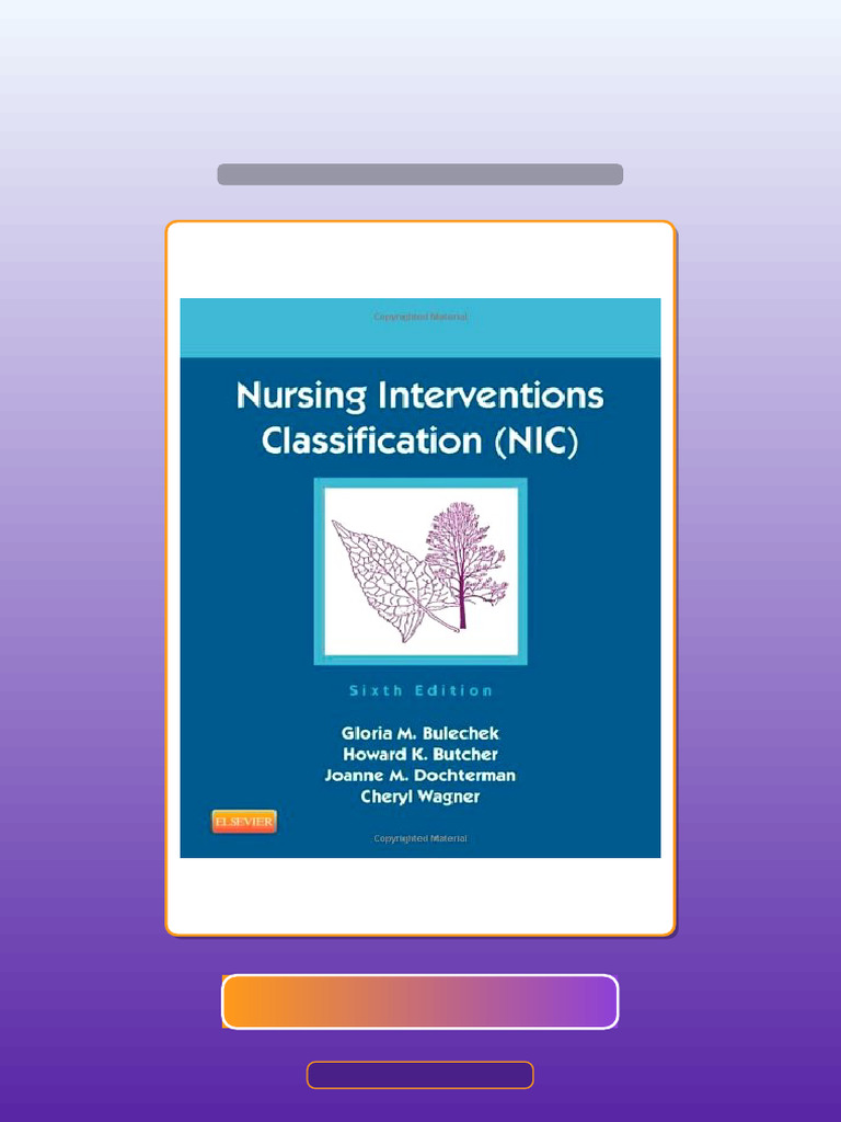 Fast Access Nursing Interventions Classification NIC 6e Ebook and ...
