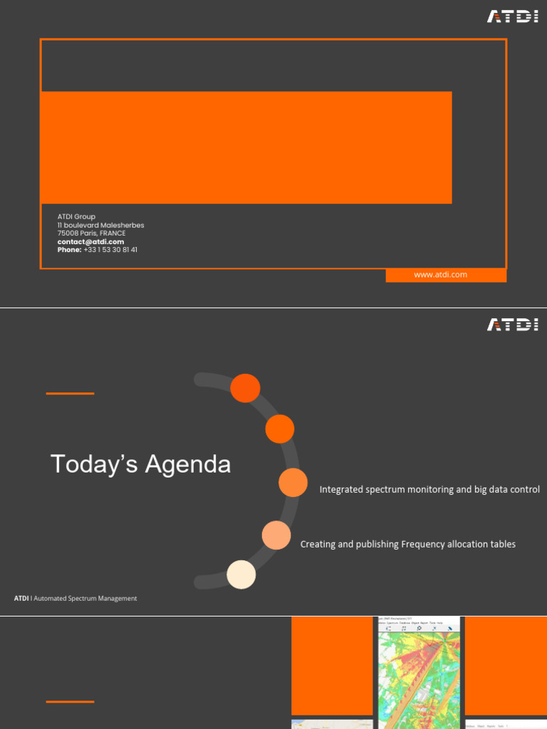 Automated Spectrum Management Solutions | PDF | Graphical User ...