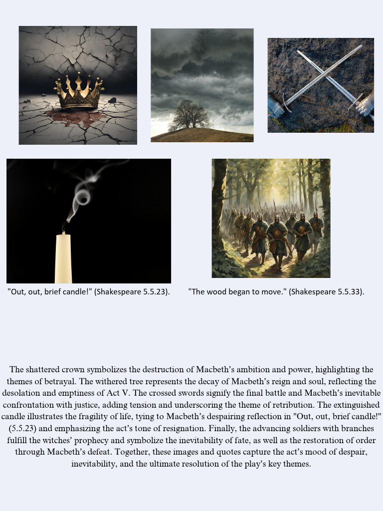Macbeth Moodboard Analysis | PDF