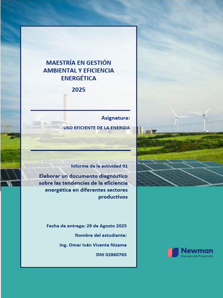 Eficiencia Energética en Sectores Productivos | PDF | Uso eficiente de ...