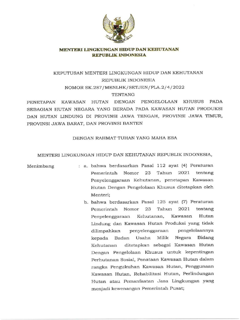 Sk Khdpk New Compressed Menlhk 09142022192835 Pdf