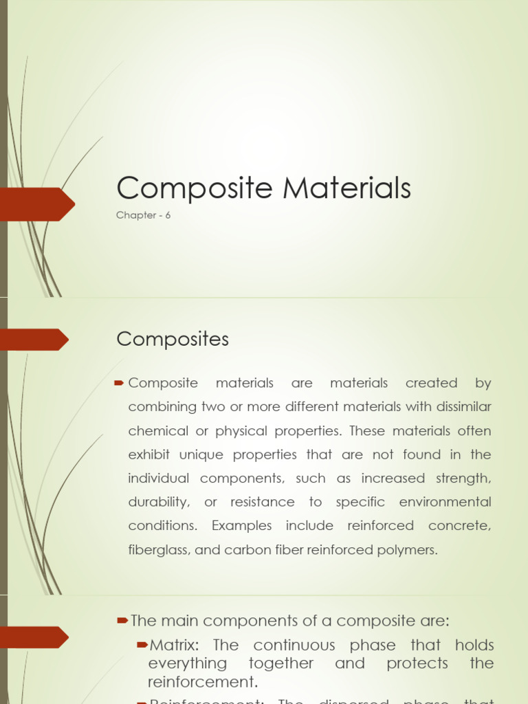 Understanding Composite Materials | PDF | Composite Material | Fibers
