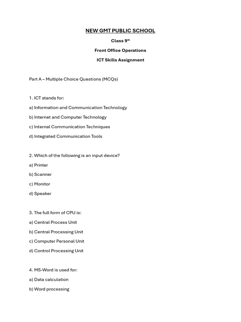 Assignment Foo | PDF
