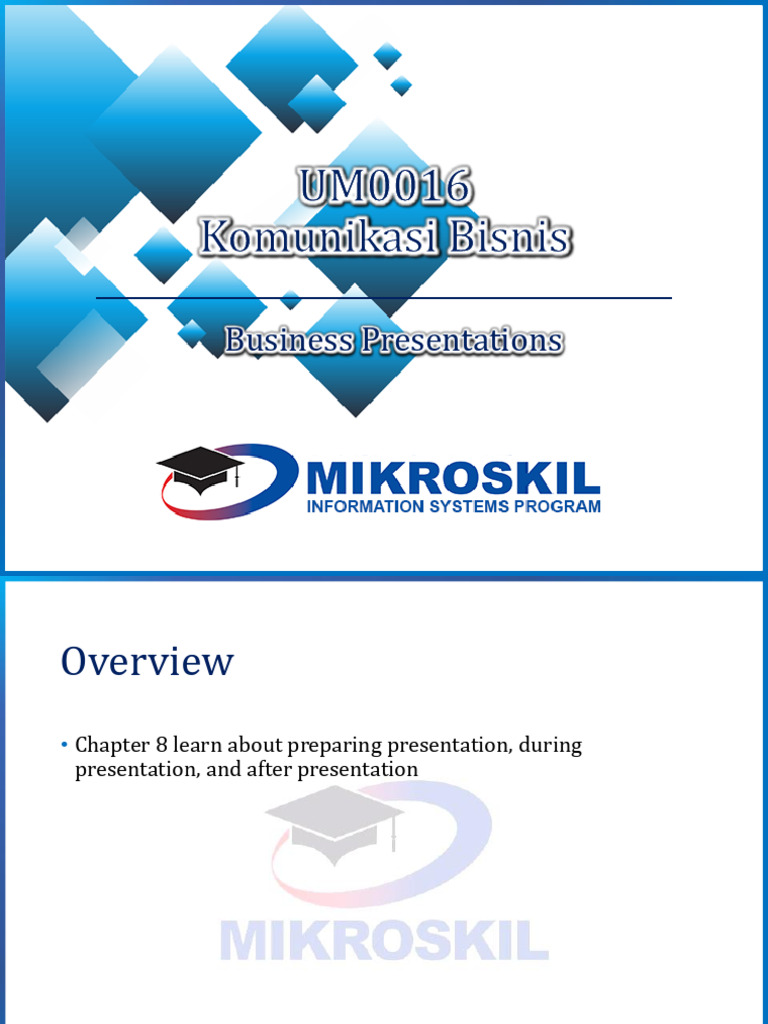 Effective Business Presentation Skills | PDF | Multimedia | Communication