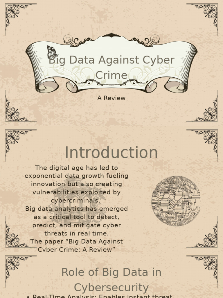 Big Data's Role in Cybersecurity Solutions | PDF | Big Data | Computer ...