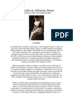 Biografía de Alfonsina Storni