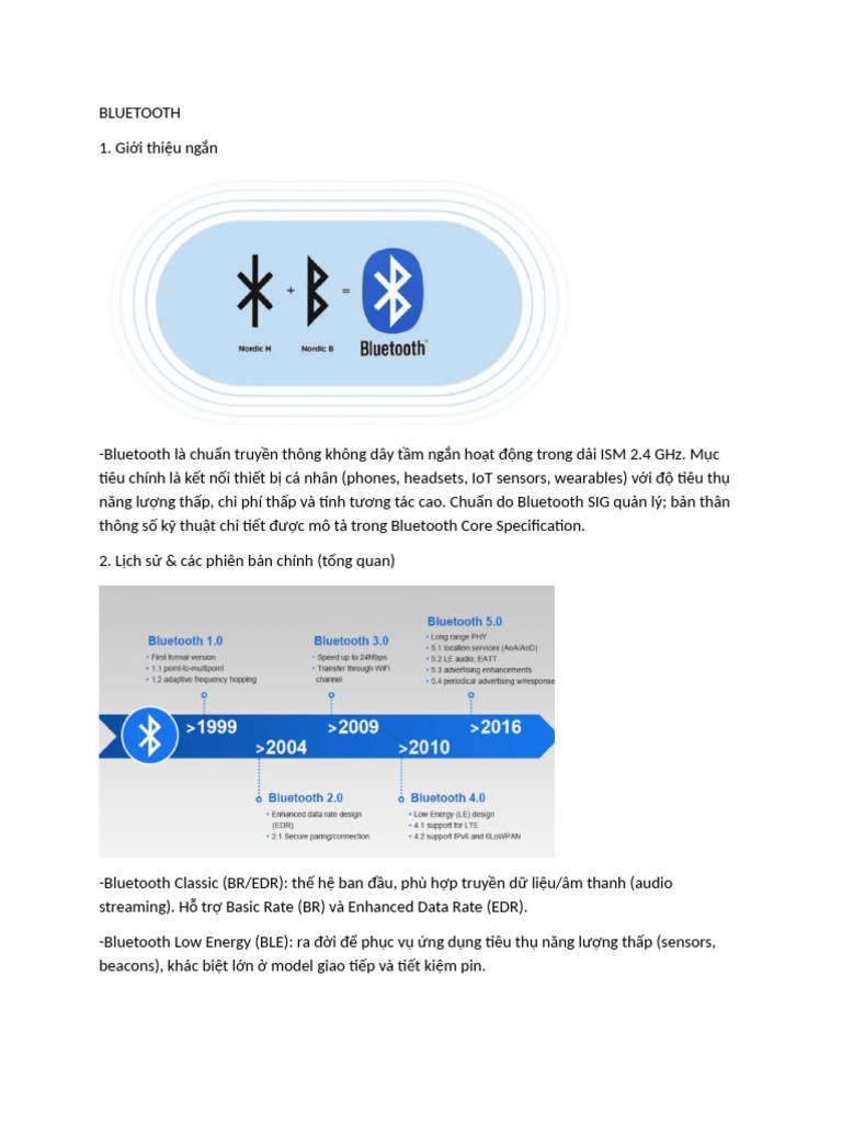 Bluetooth | PDF