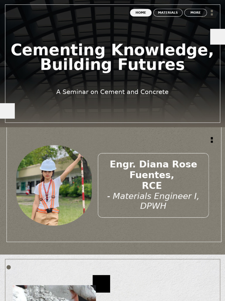 Understanding Cement and Concrete Types | PDF | Concrete | Cement