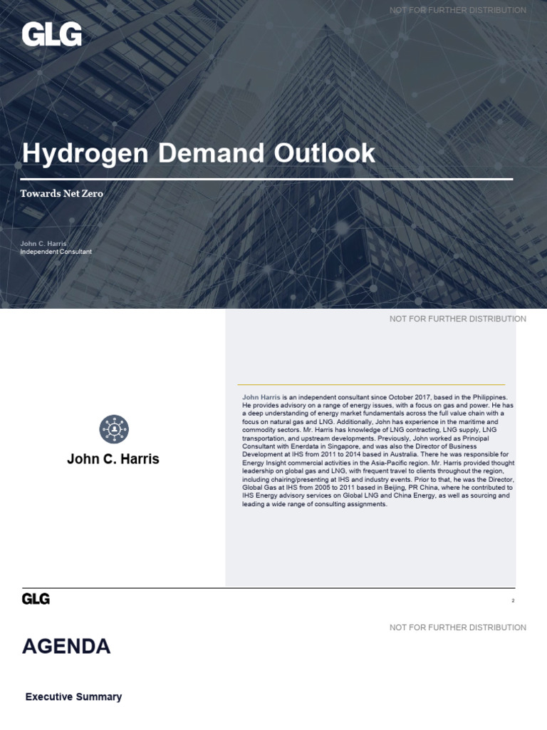 GLG Webcast - Hydrogen Market Developments - 01312023 | PDF | Fuel Cell ...