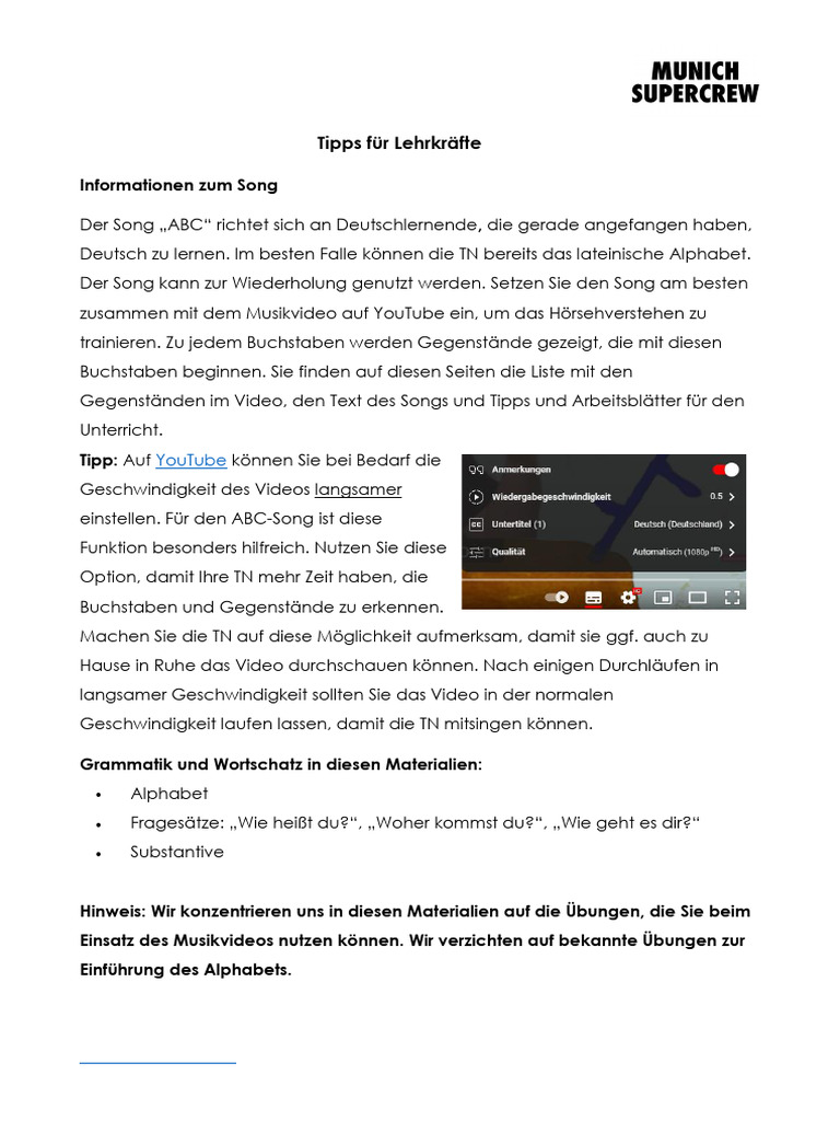MSC Materialien ABC | PDF