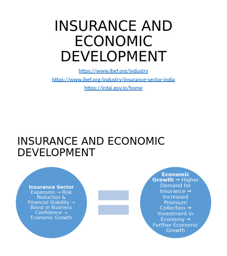 Insurance and Economic Development | PDF