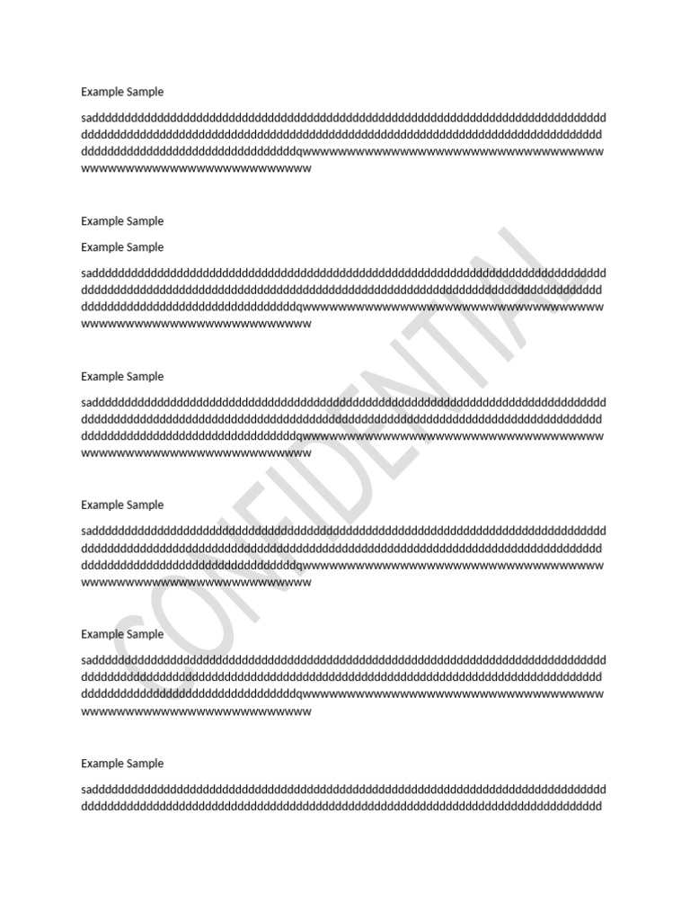 Example Sample2 | PDF