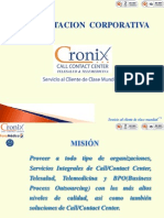 Cronix Presentacion Corporativa Enero 2011
