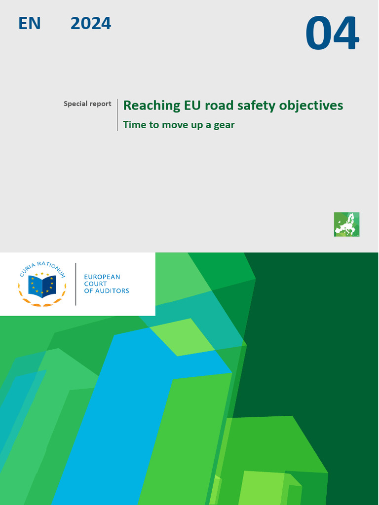 EU Road Safety Objectives Report 2024 | PDF | Road Traffic Safety ...