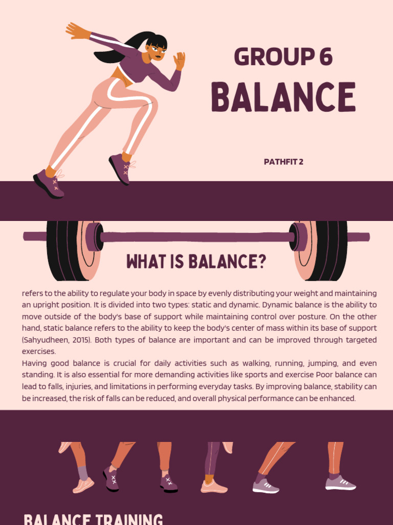 Understanding Balance and Exercises | PDF | Balance (Ability) | Foot