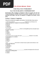 Grade 7 Reading Comprehension Practice | PDF | Jack London | The Call ...