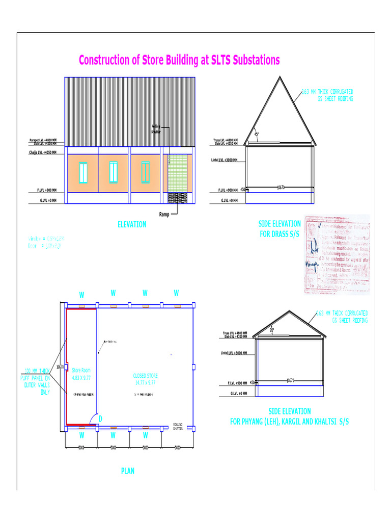 Store Drawings 3 | PDF | Structural Engineering