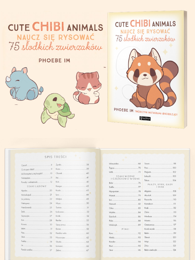 Cute Chibi Animals - Ebook | PDF