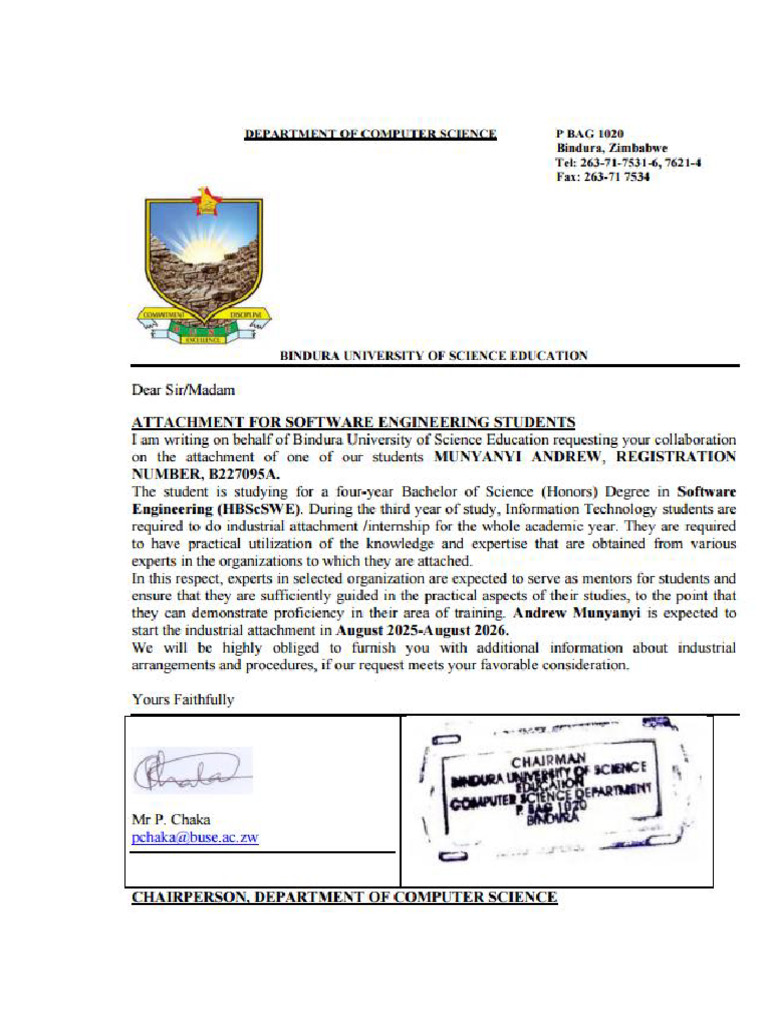 Software Engineering Internship Application | PDF | Computer ...